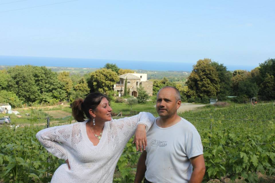 Florence Giudicelli en Jérôme Girard van Domaine Vecchio